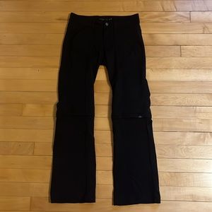 PRANA | Black zip off hiking pants